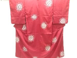 大正ロマン 花模様織り出し着物